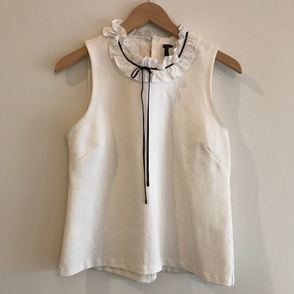 J.Crew ruffle top